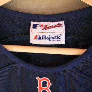 Majestic Red Sox Therma Base Pullover Sweatshirt